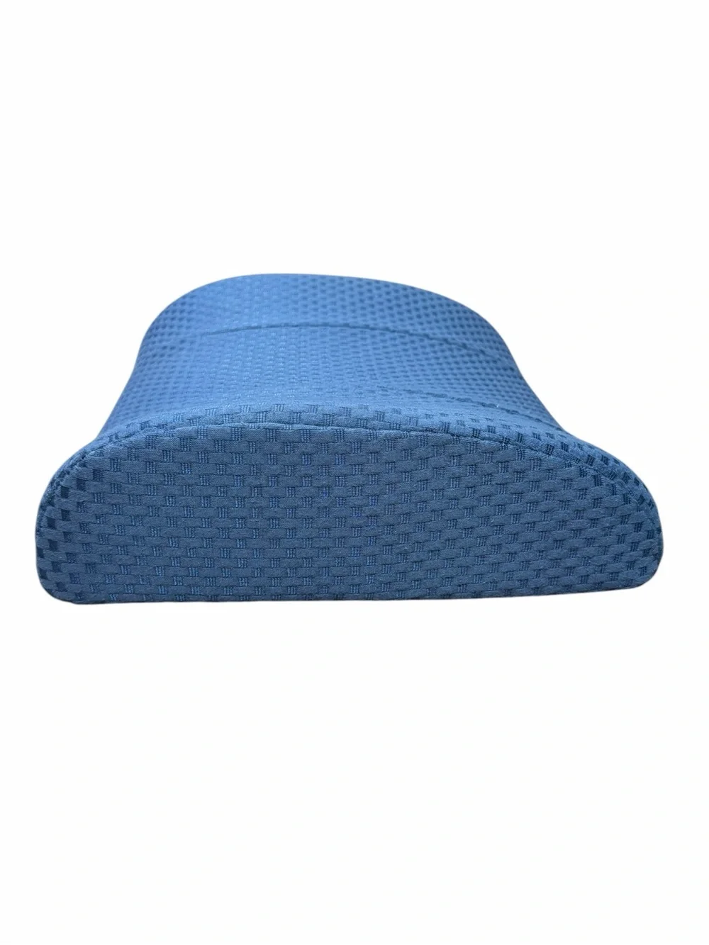 Therapist's Choice Blue Memory Foam Contoured Lumbar Support Pillow